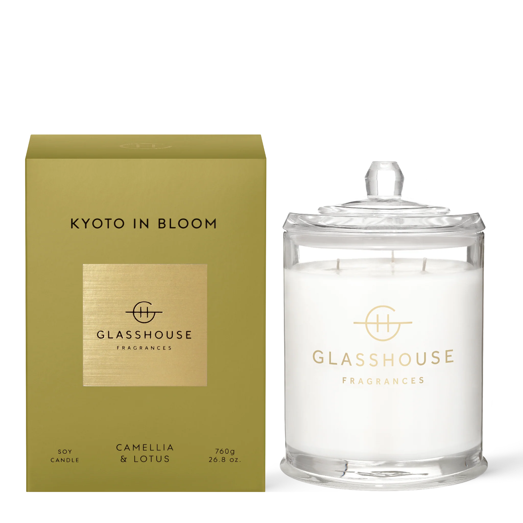 Glasshouse Kyoto in Bloom Soy Candle 760g