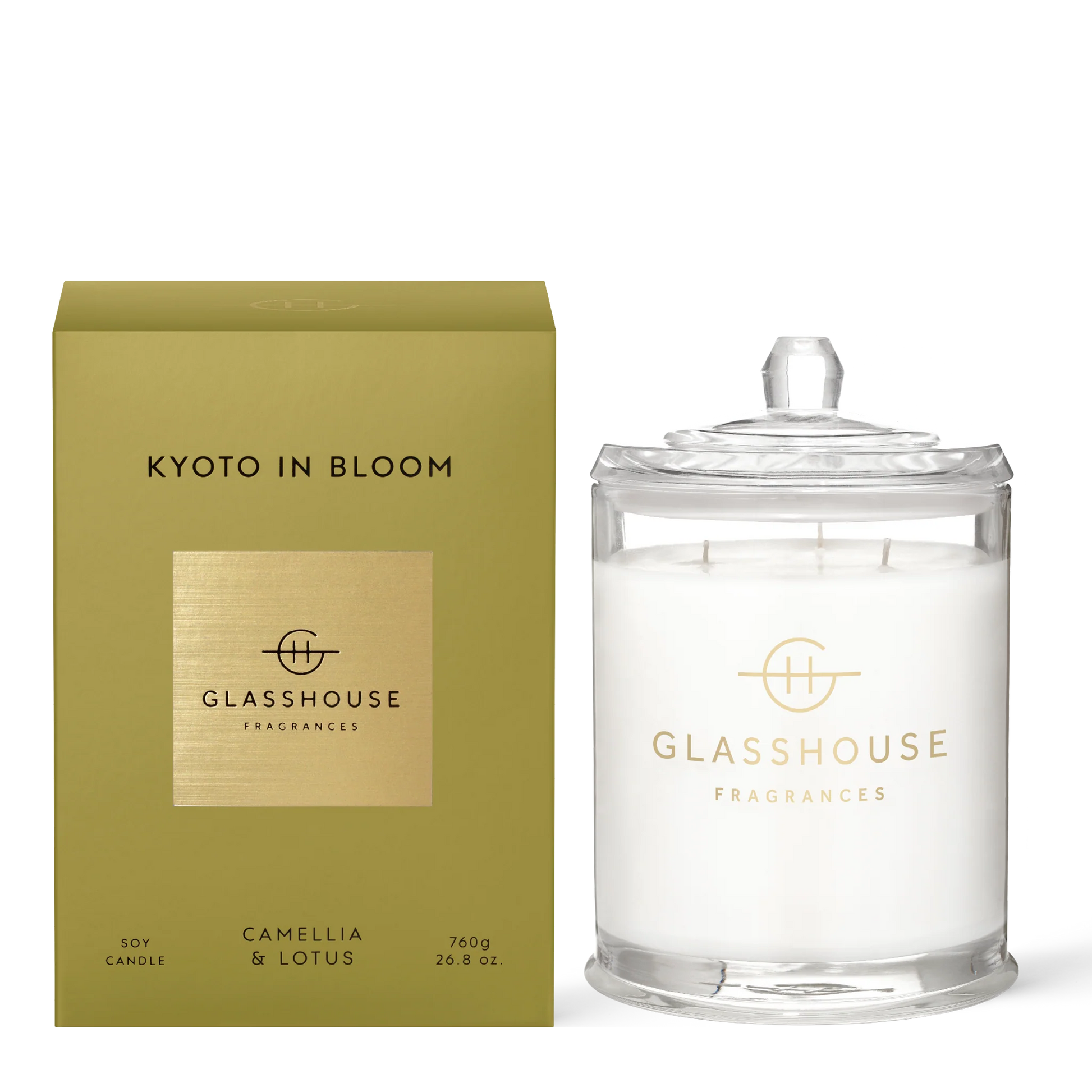 Glasshouse Kyoto in Bloom Soy Candle 760g