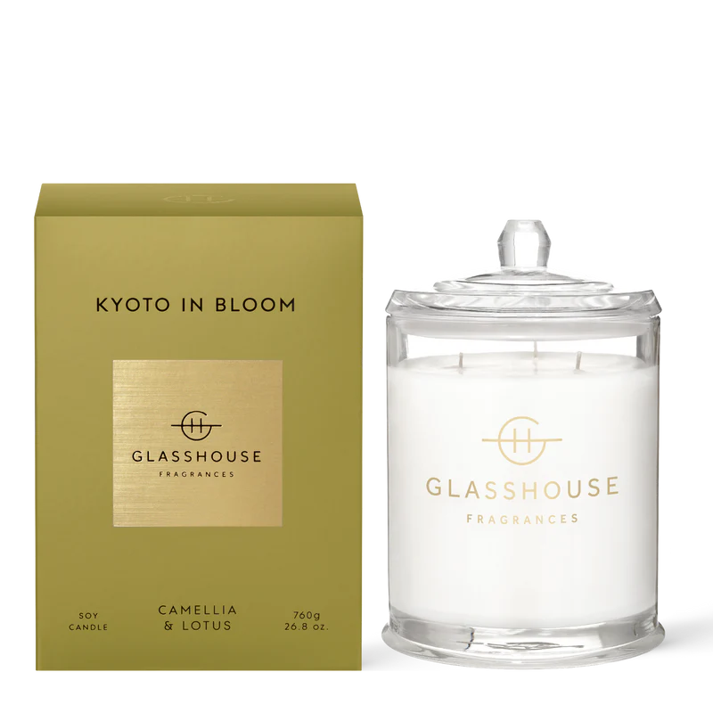 Glasshouse Kyoto in Bloom Soy Candle 380g