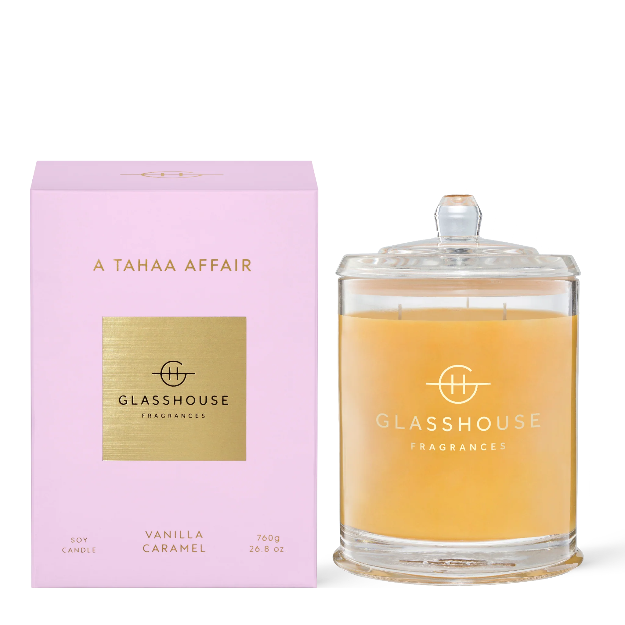 Glasshouse A Tahaa Affair Soy Candle 760g