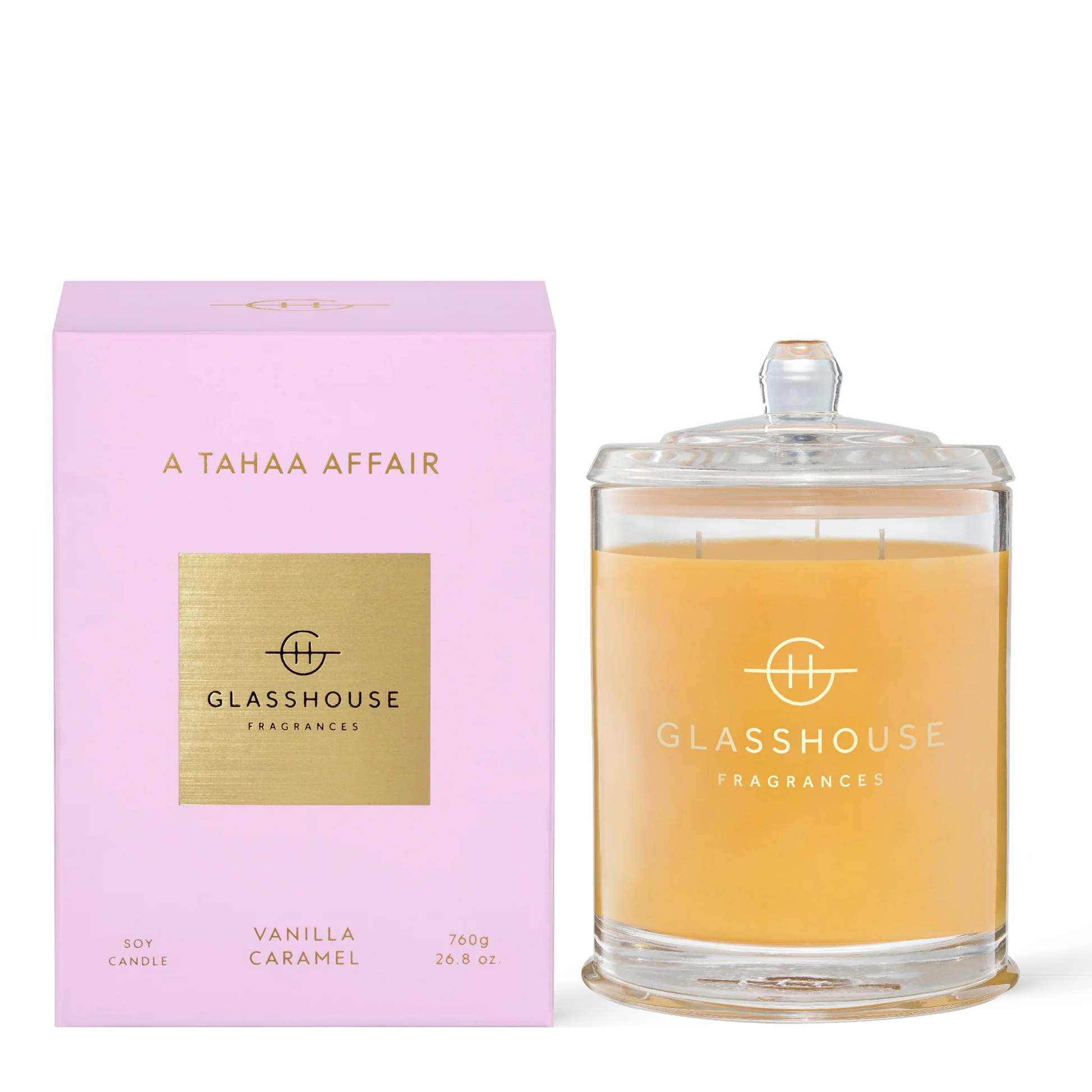 Glasshouse A Tahaa Affair Soy Candle 760g