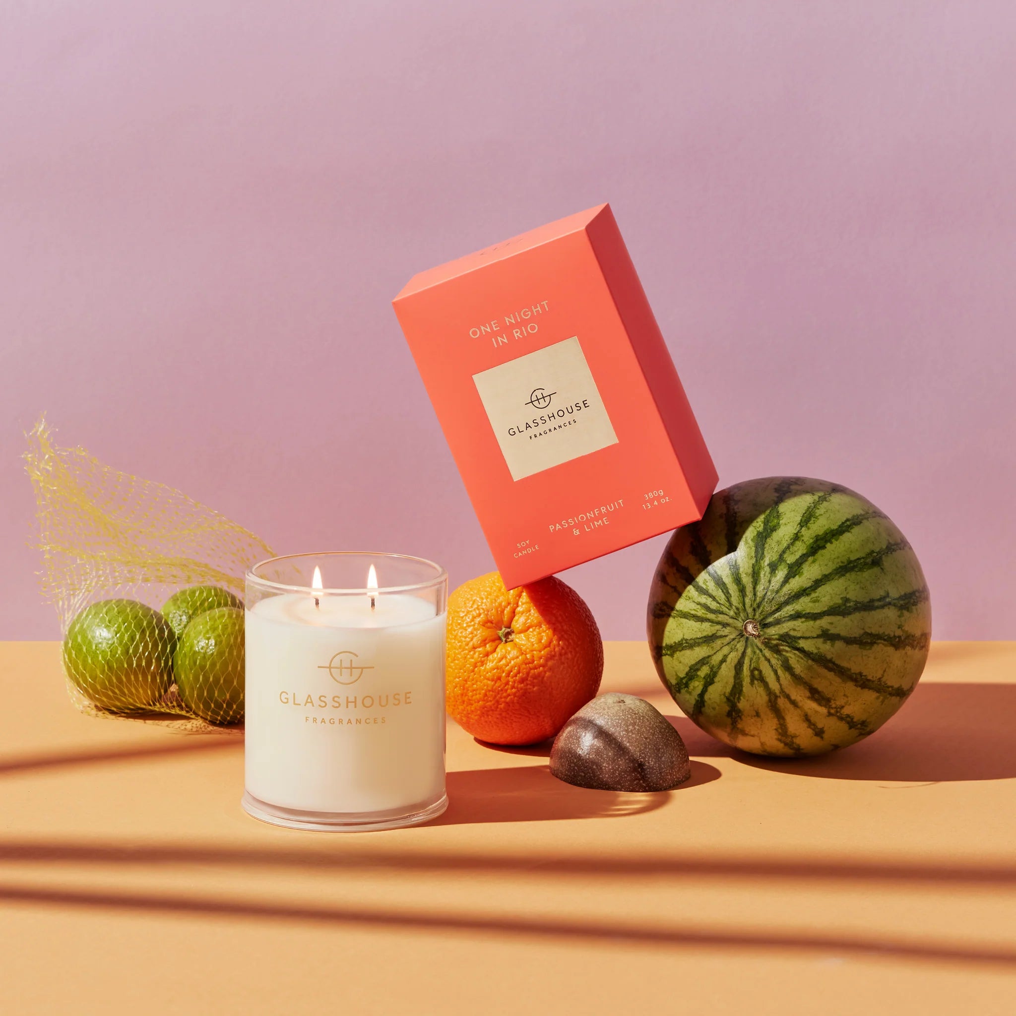 Glasshouse One Night in Rio Soy Candle 380g
