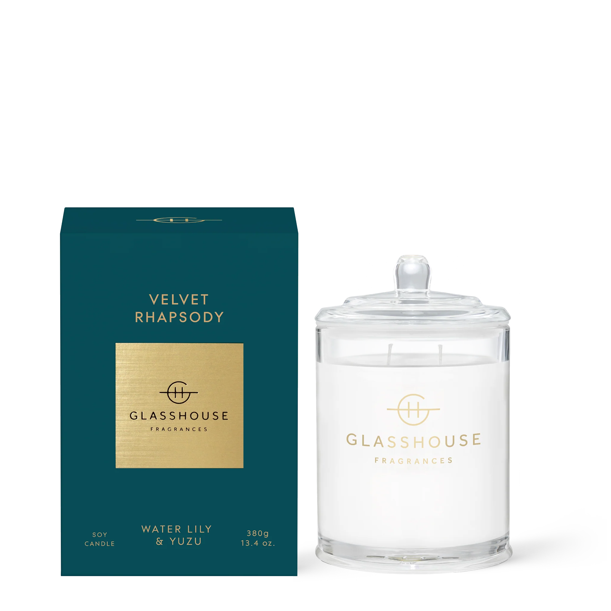 Glasshouse Velvet Rhapsody Soy Candle 380g