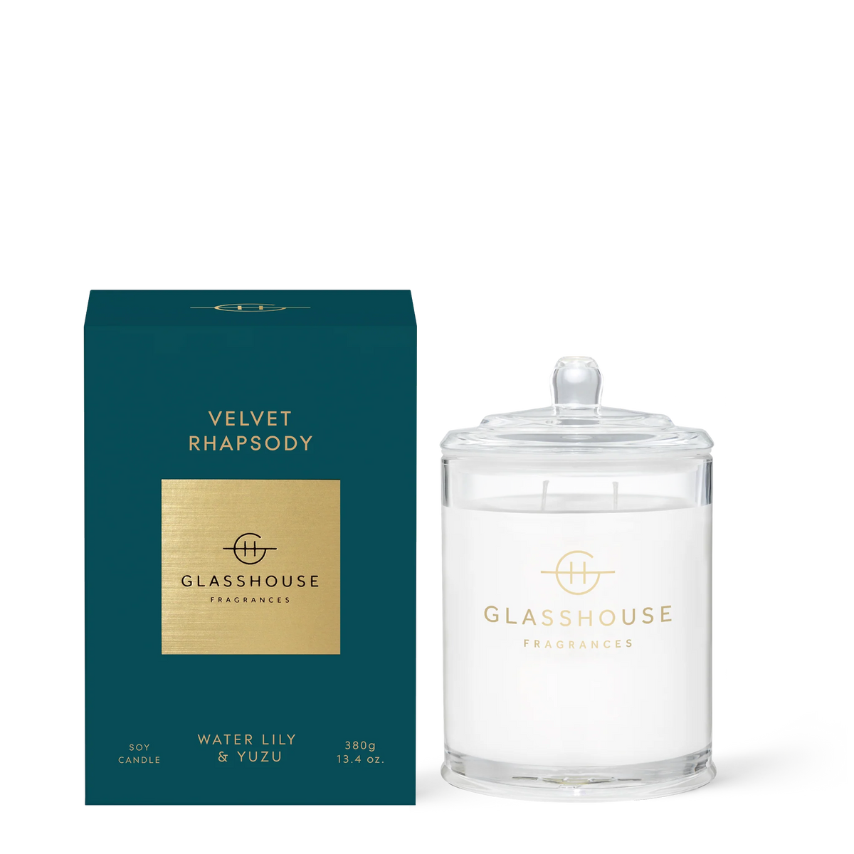 Glasshouse Velvet Rhapsody Soy Candle 380g