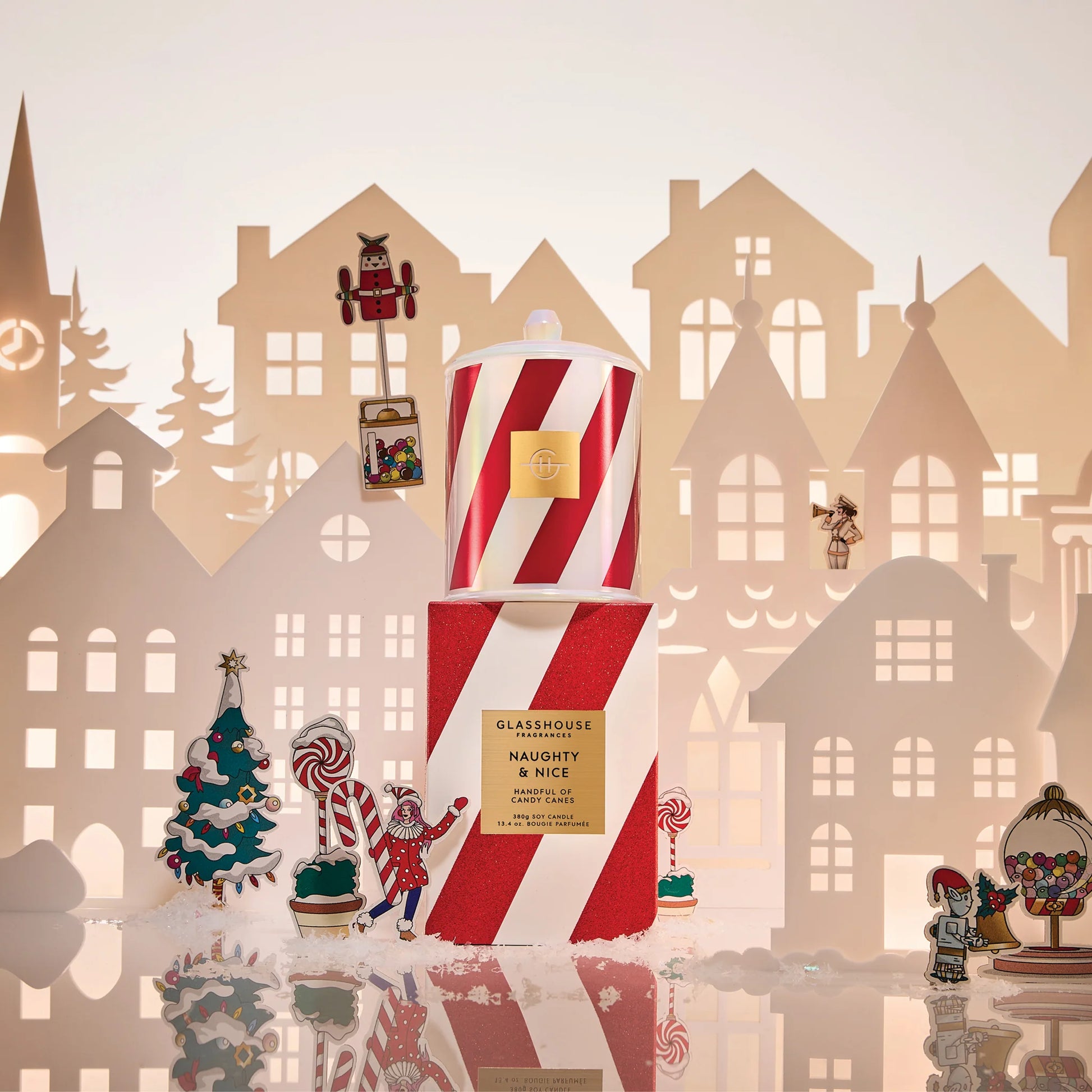 Glasshouse Naughty & Nice Soy Candle 380g