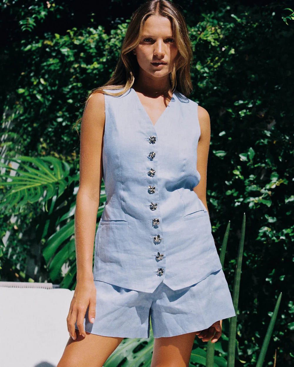 Malta Vest - Sky Blue