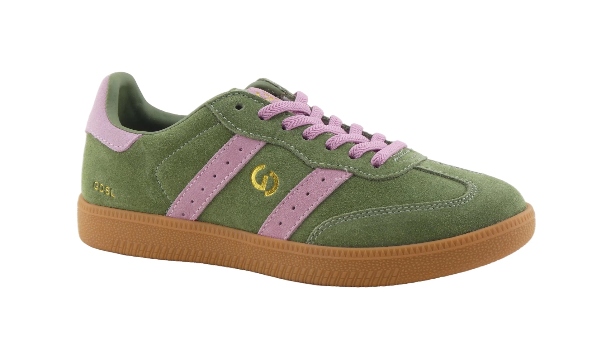 2001 Parallel - Sage/Pink Suede