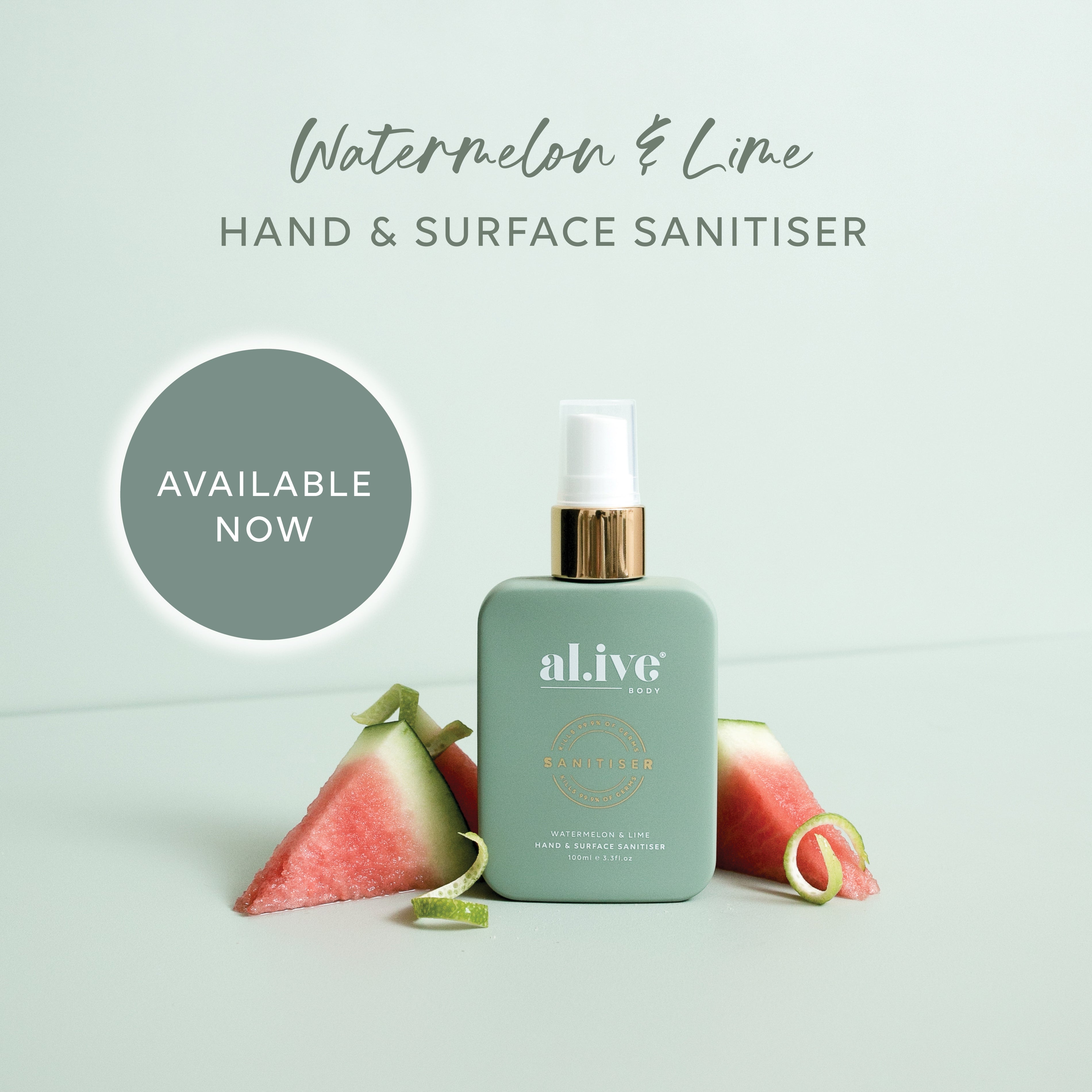 Hand & Surface Sanitiser Spray