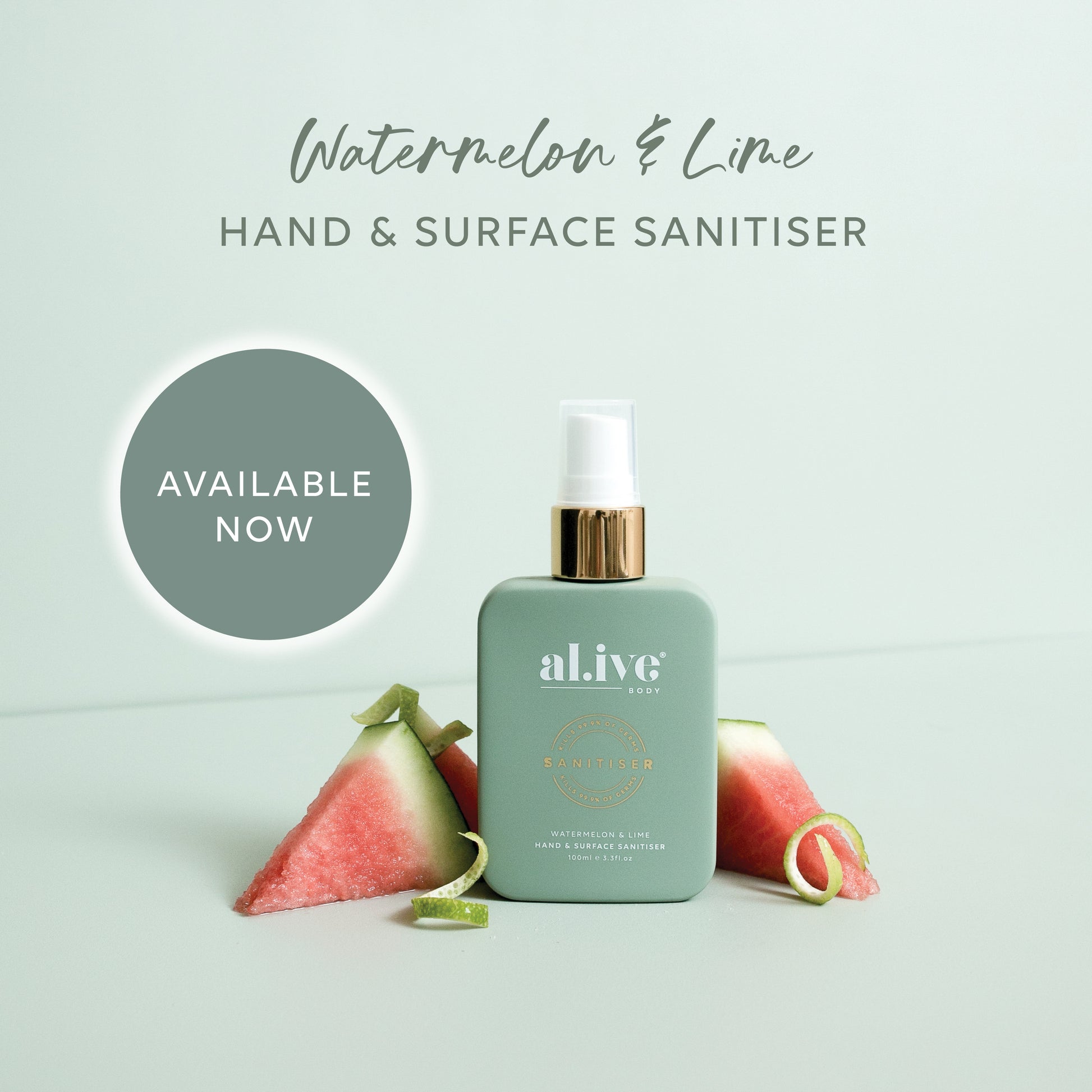 Hand & Surface Sanitiser Spray