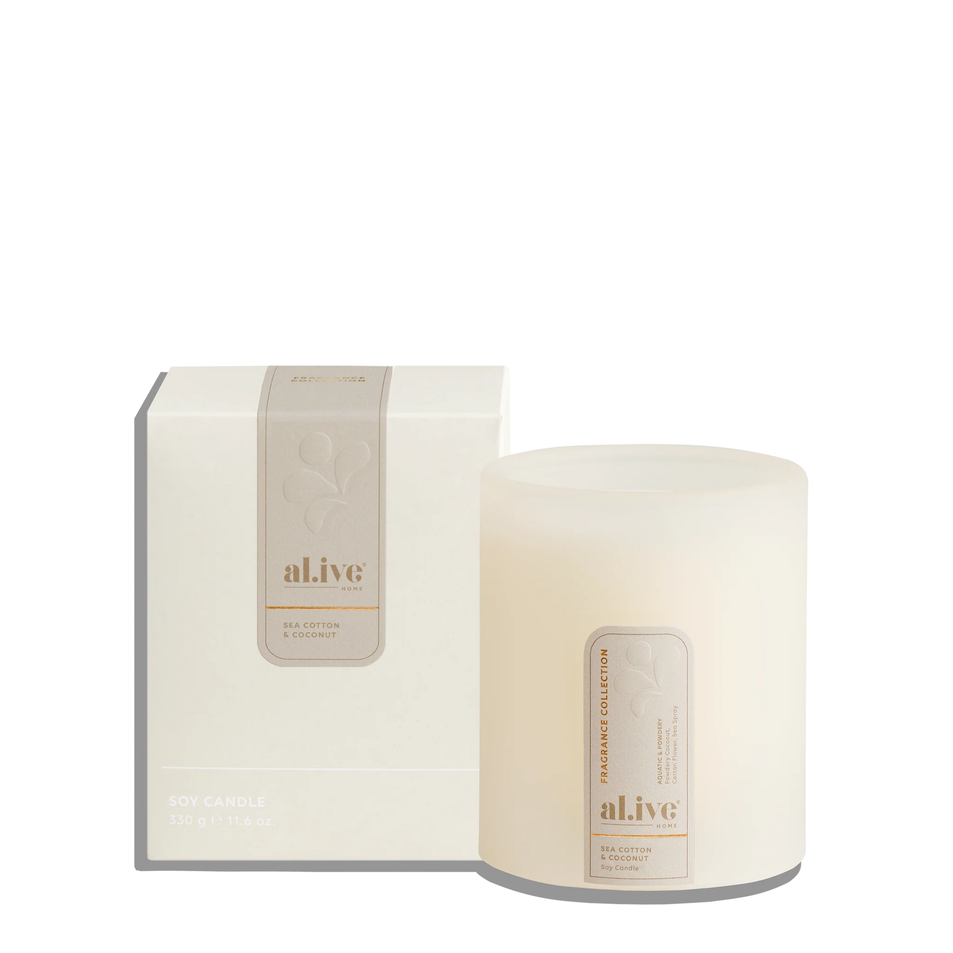 Soy Candle -Sea Cotton & Coconut