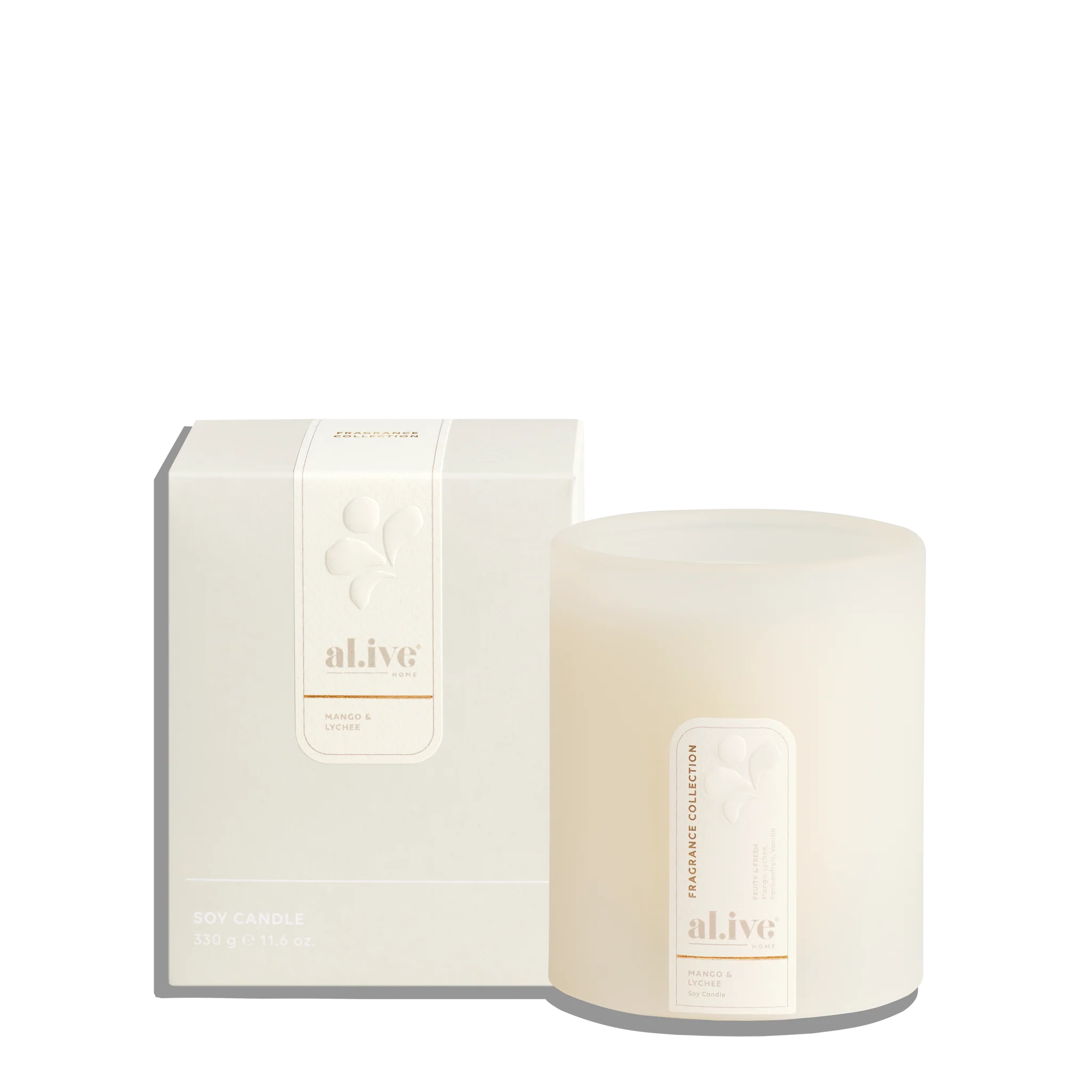 Soy Candle - Mango & Lychee