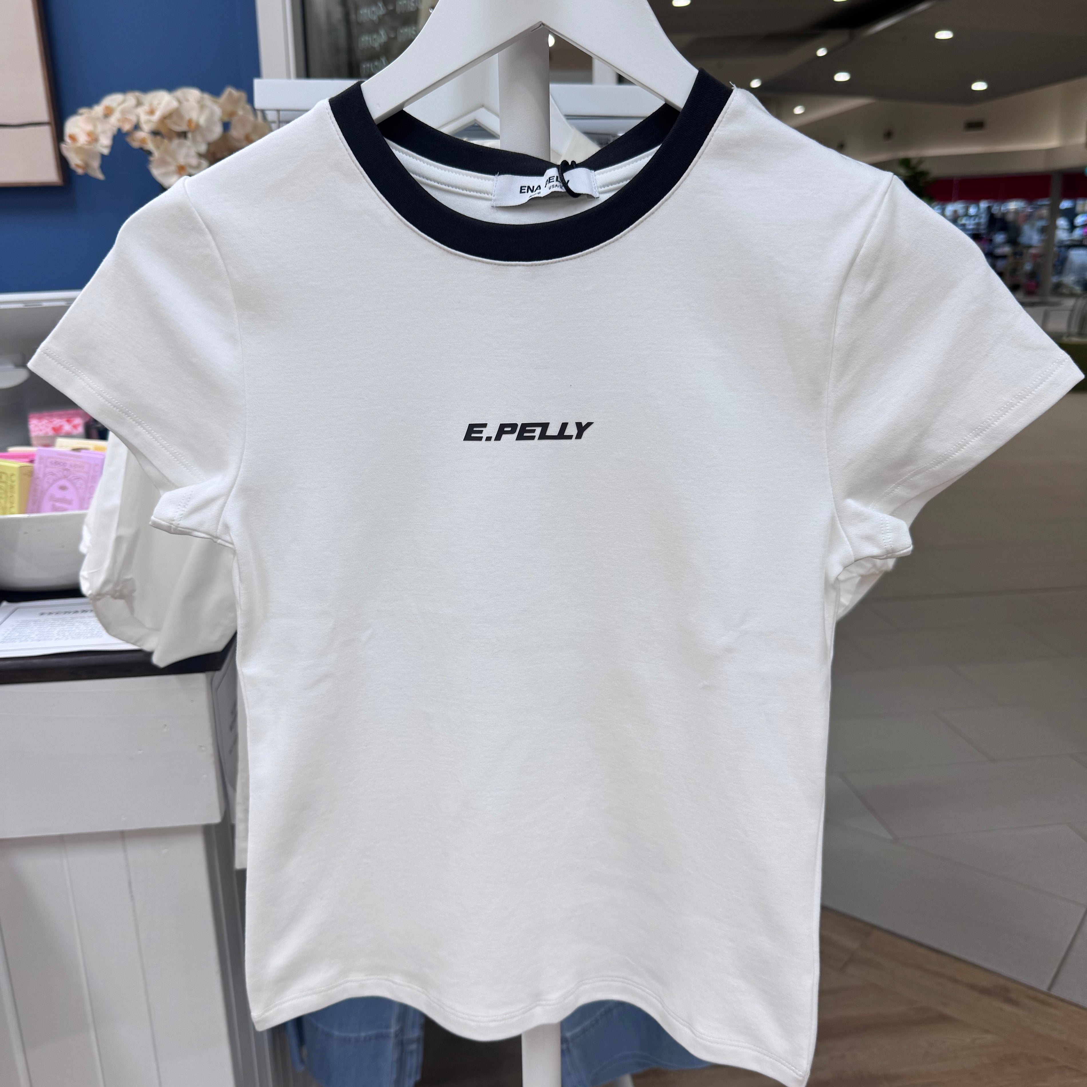Penny Baby Tee - White