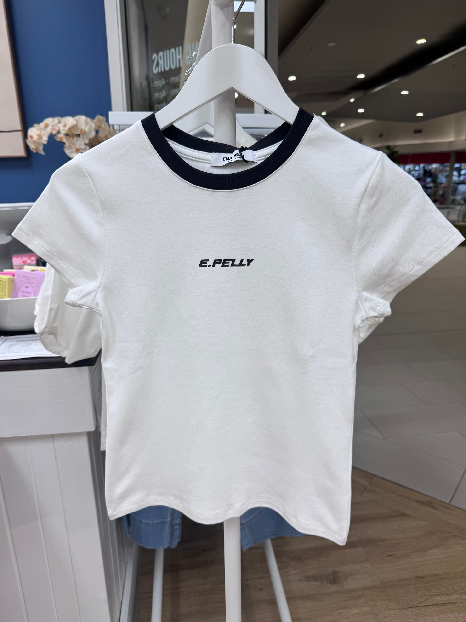 Penny Baby Tee - White