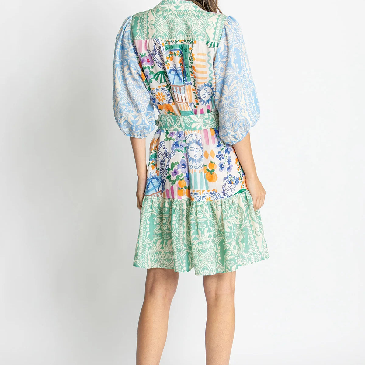 Riley Short Sleeve Mini Dress