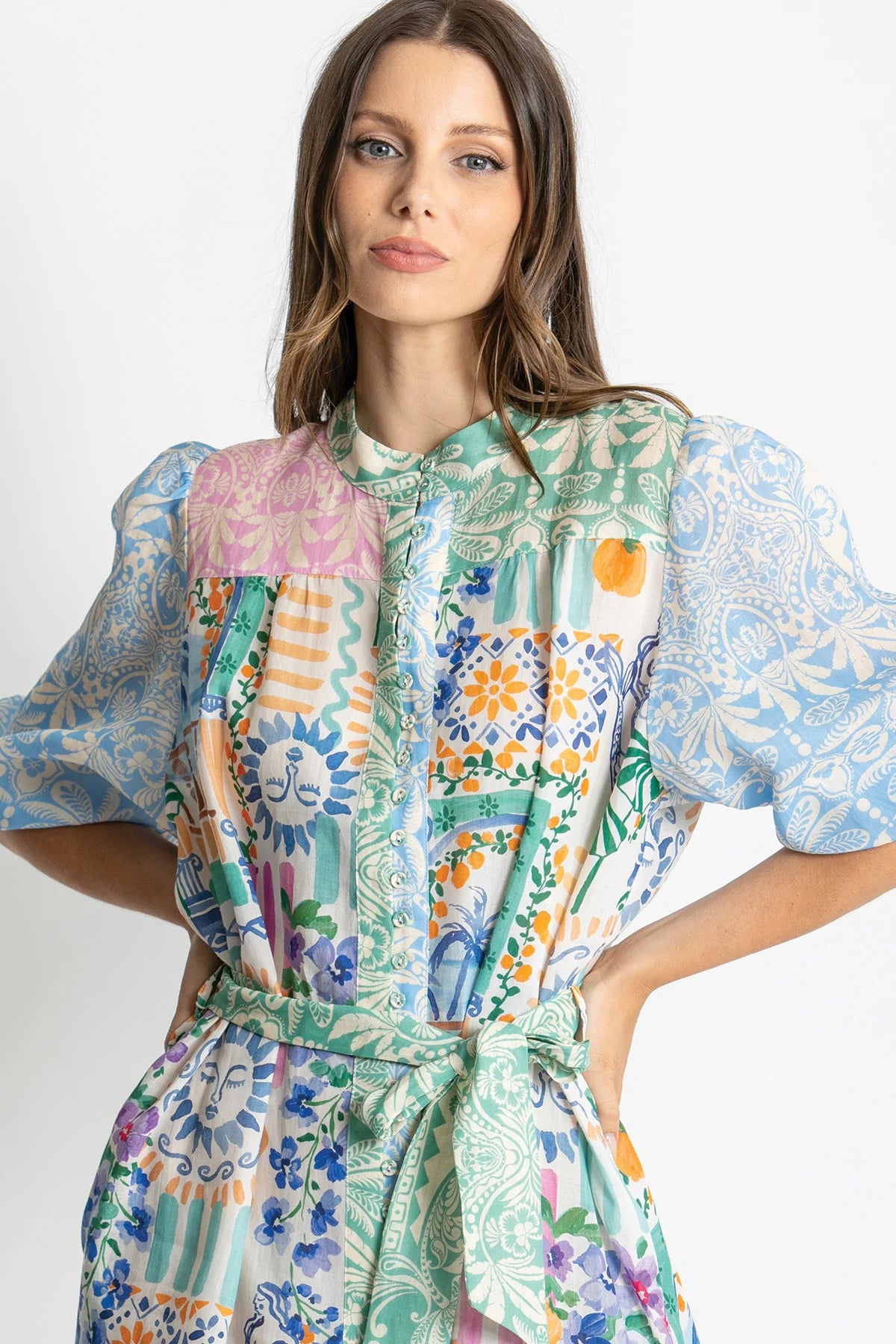 Riley Short Sleeve Mini Dress