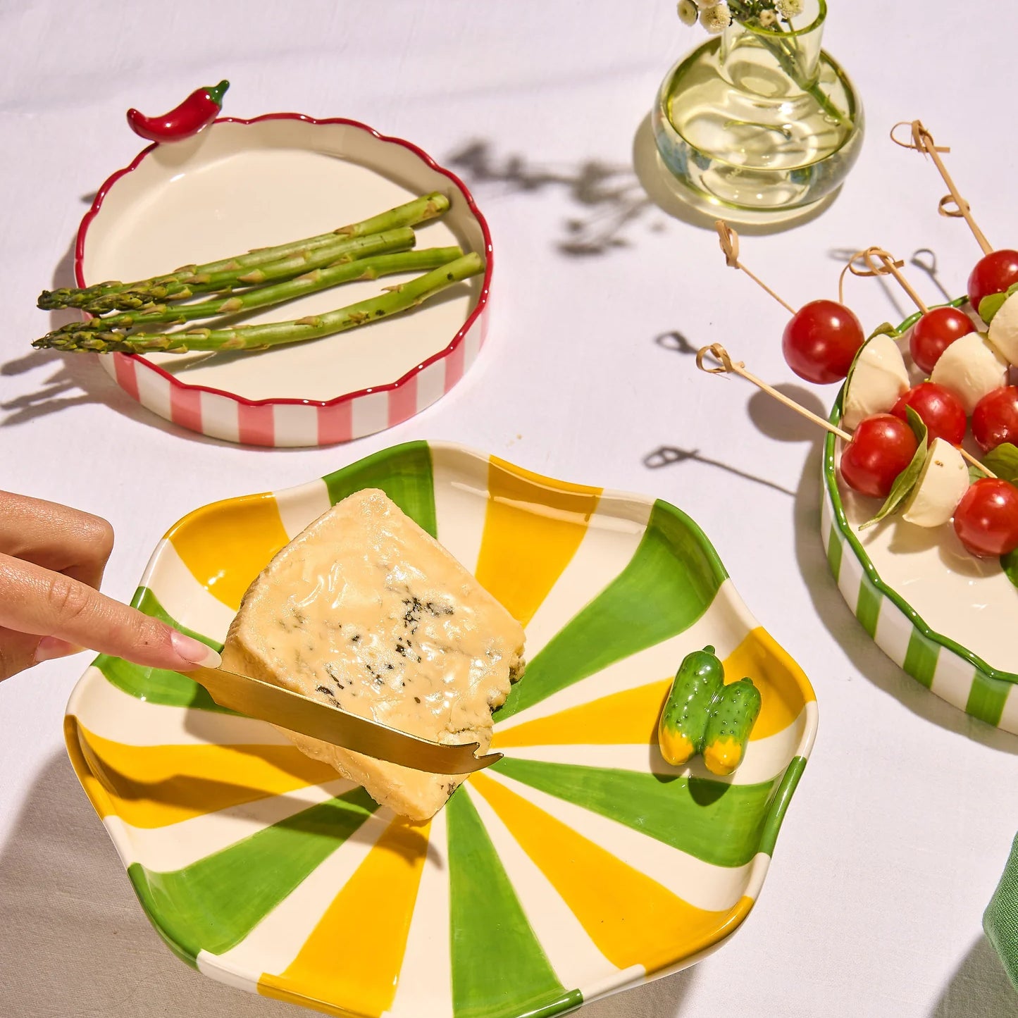 Seaview Stoneware Dill Platter