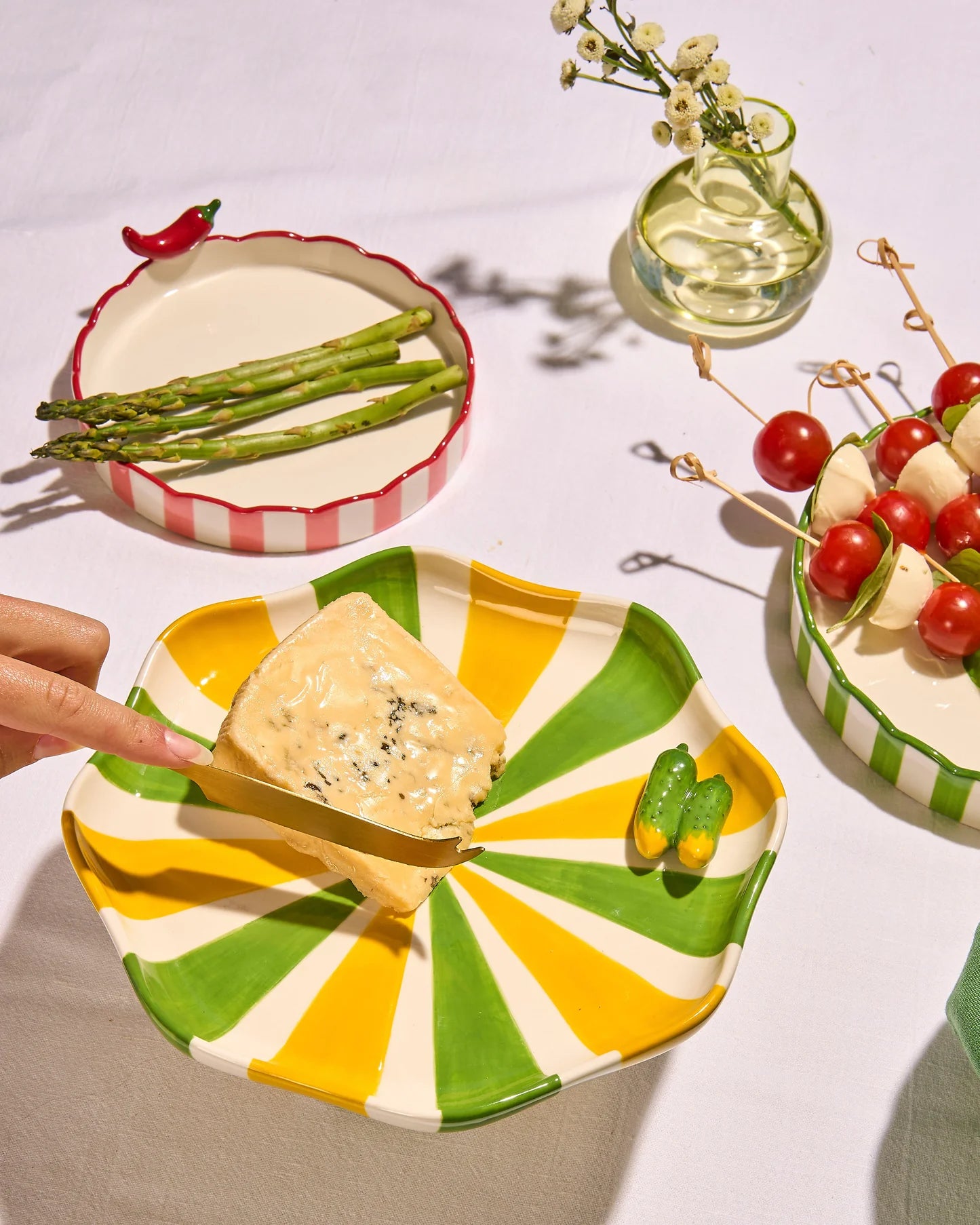 Seaview Stoneware Dill Platter
