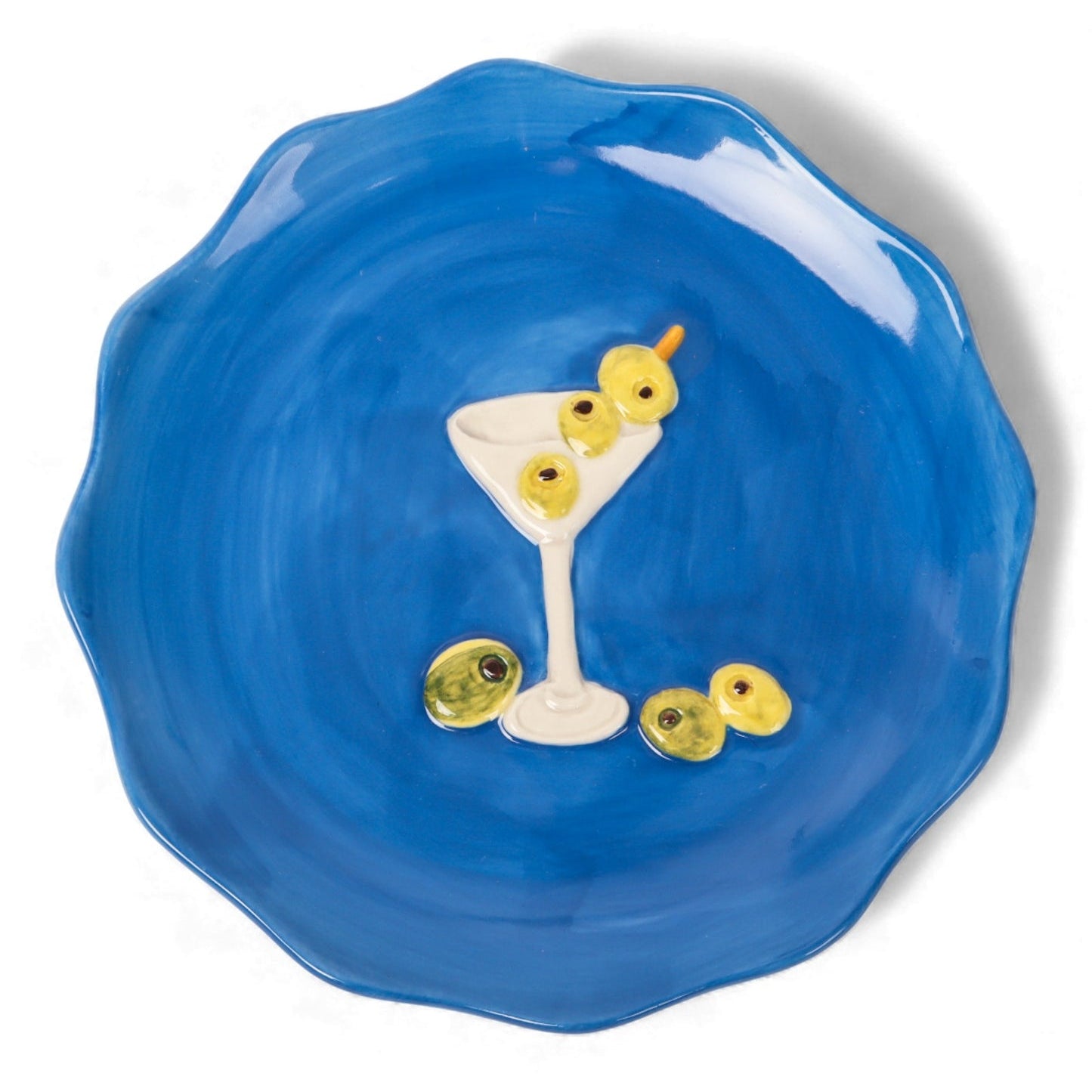 Seaview Stoneware Cocktail Plate