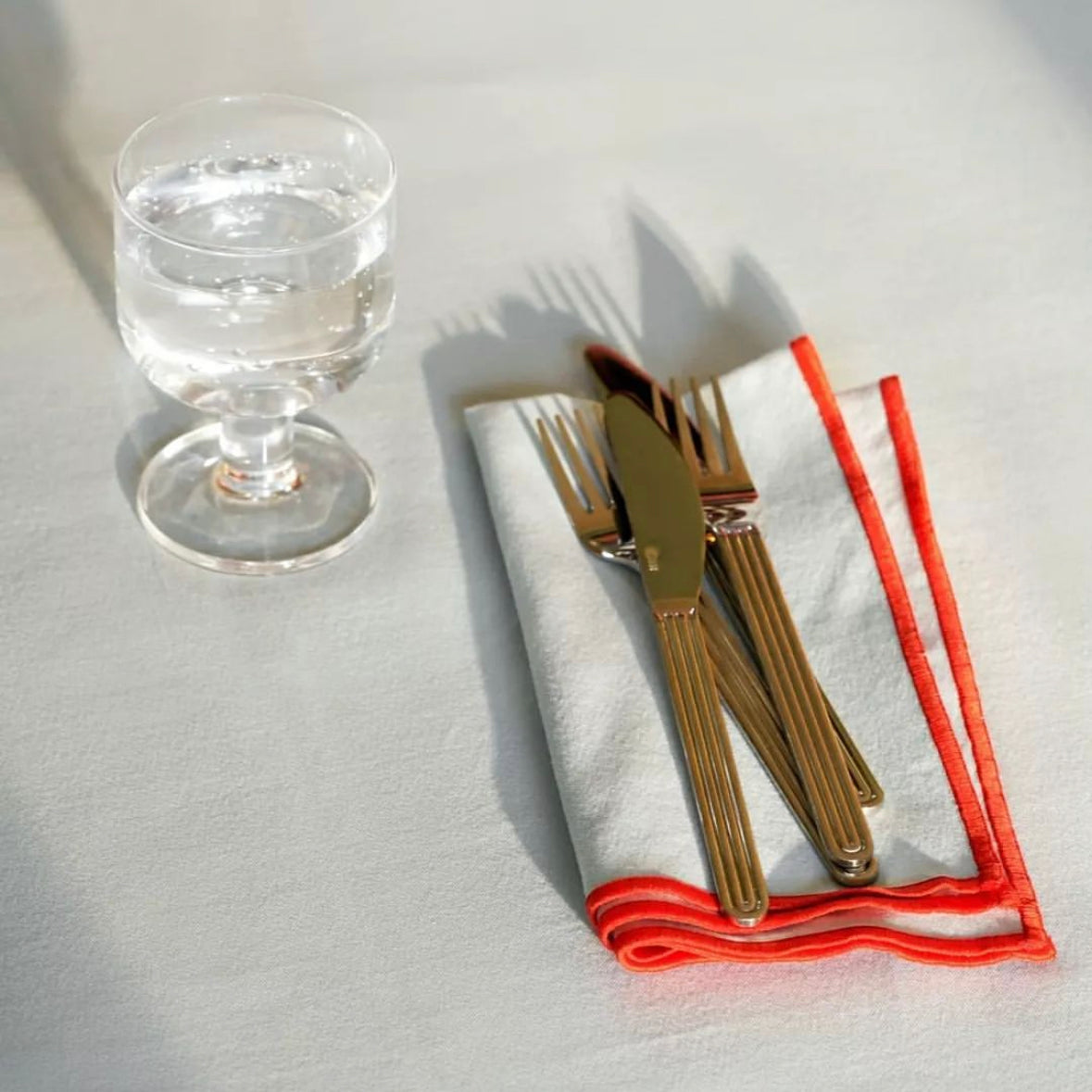 Outline Napkin by Hay/Set of 4 - Blue