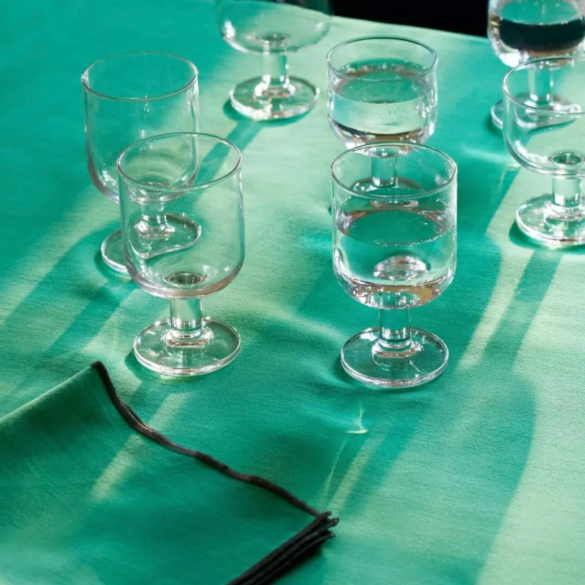 Outline Napkin/Set of 4 - Green