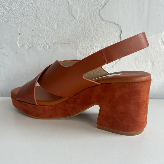 Revel Heel - Cedar Leather