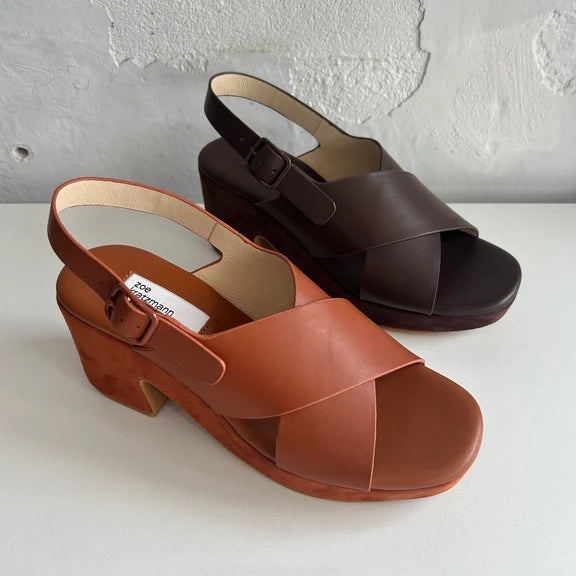 Revel Heel - Cedar Leather