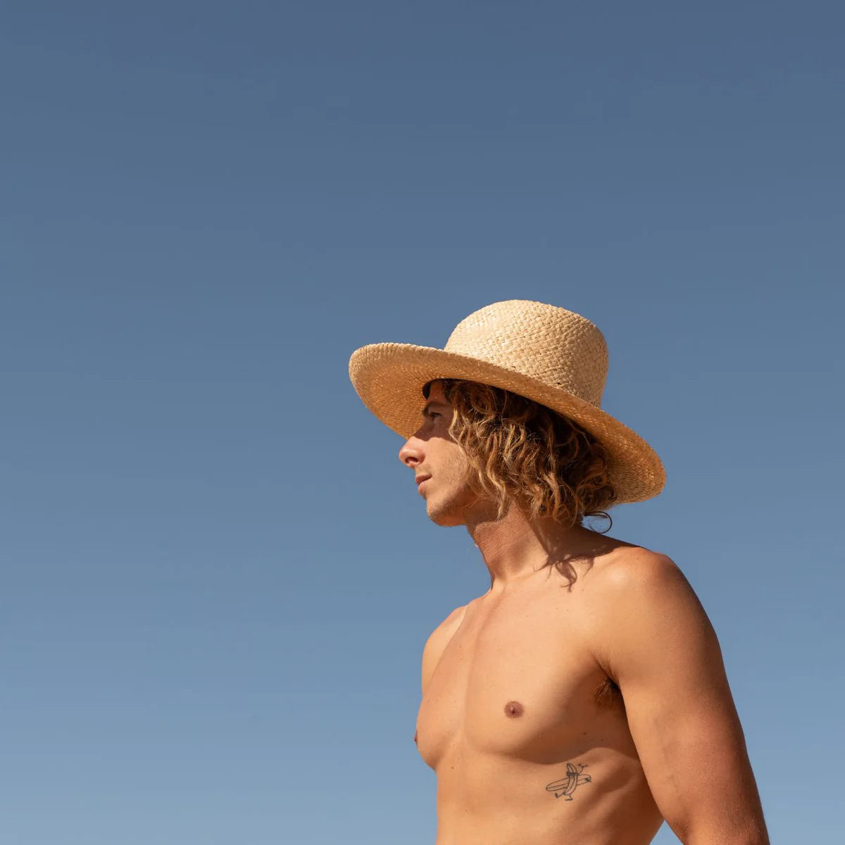 Jude Sand Raffia Hat