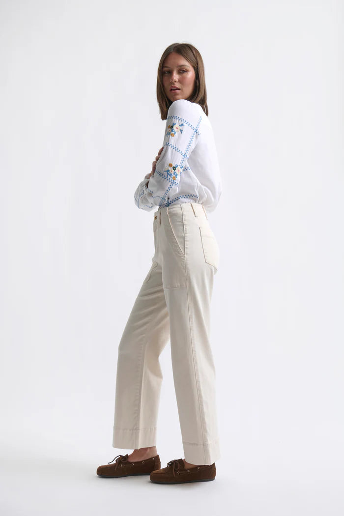 Celeste Pant - Ecru