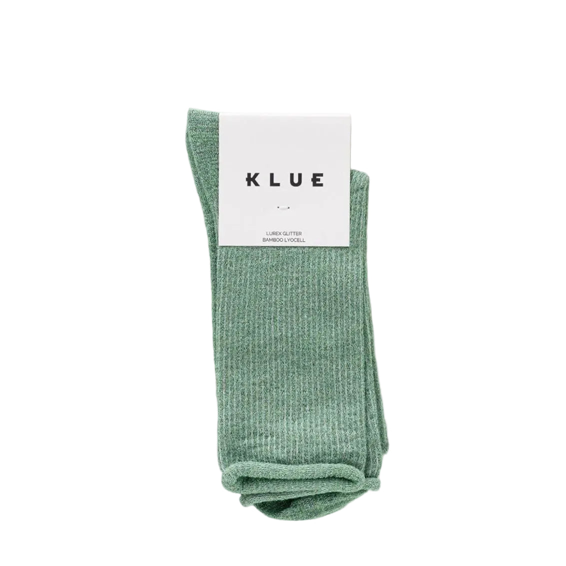 Glitter Lurex Socks - Mint Green