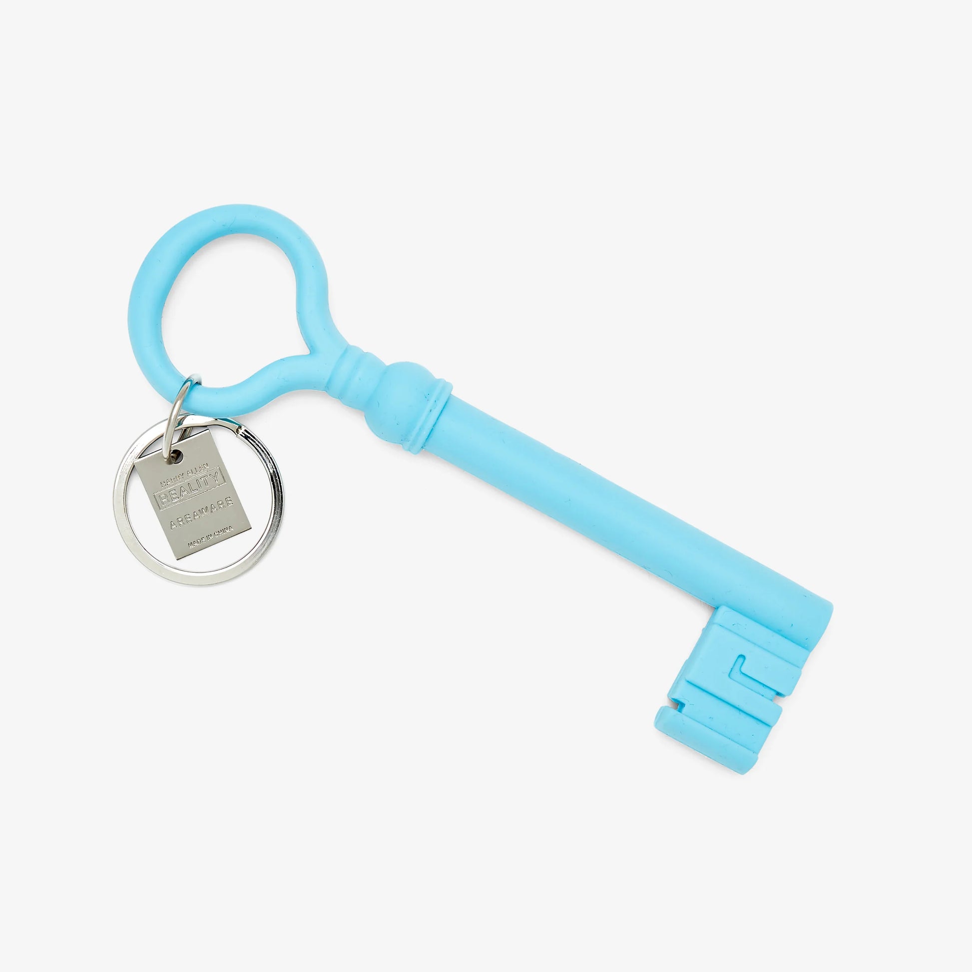 Key Keychain by Areaware - Turquoise