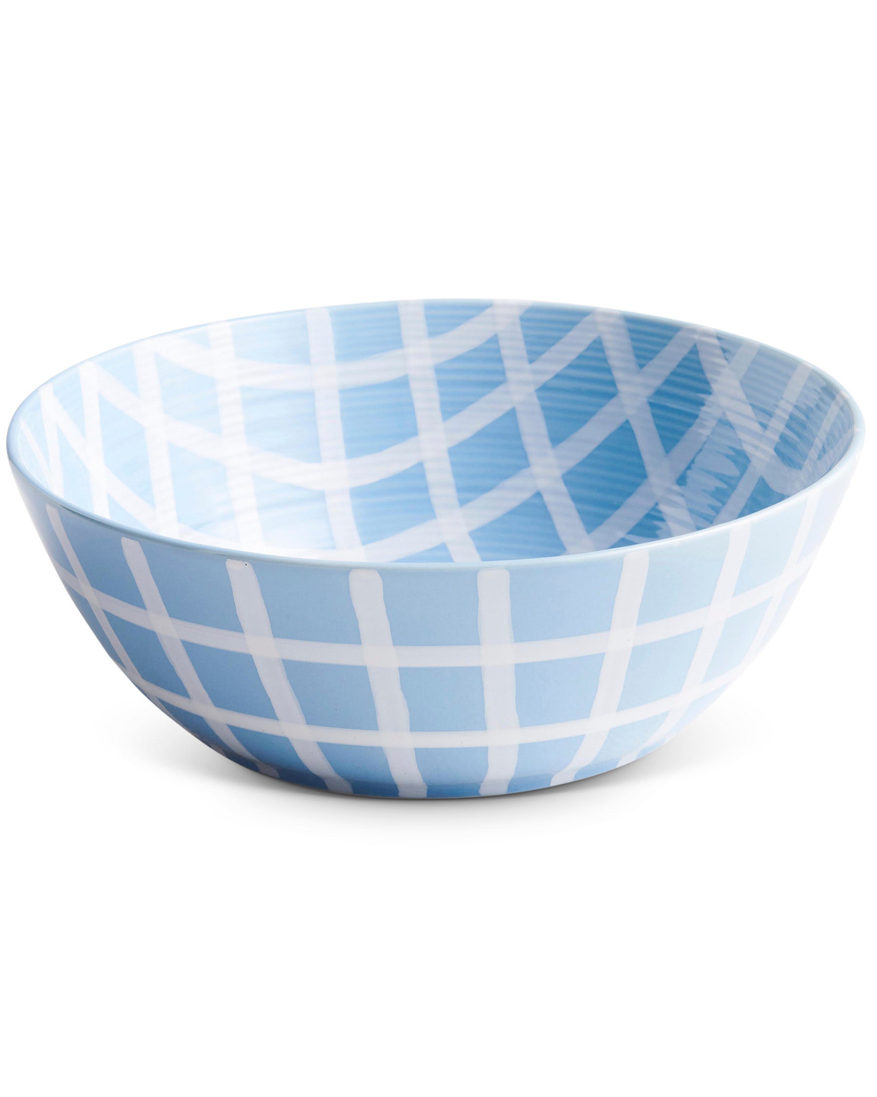 Blue Bird Tartan - Salad Bowl