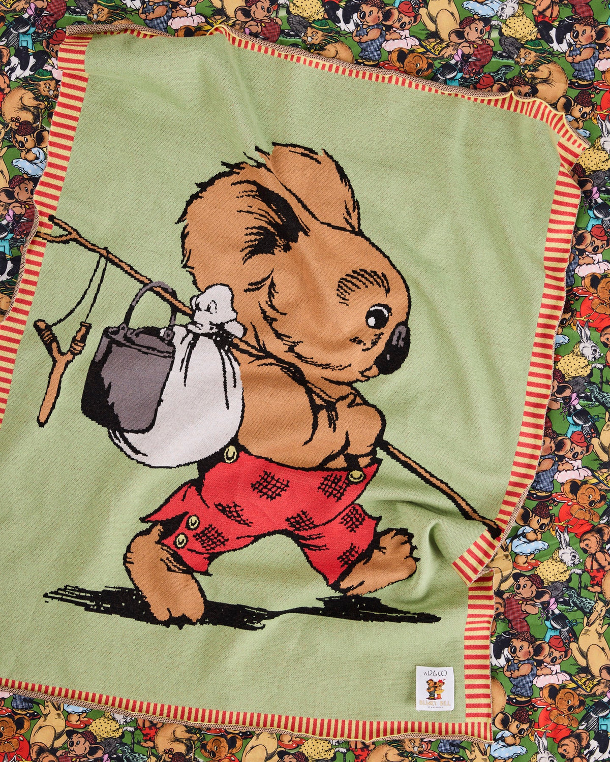 Blinky Bill Cotton Knitted Blanket