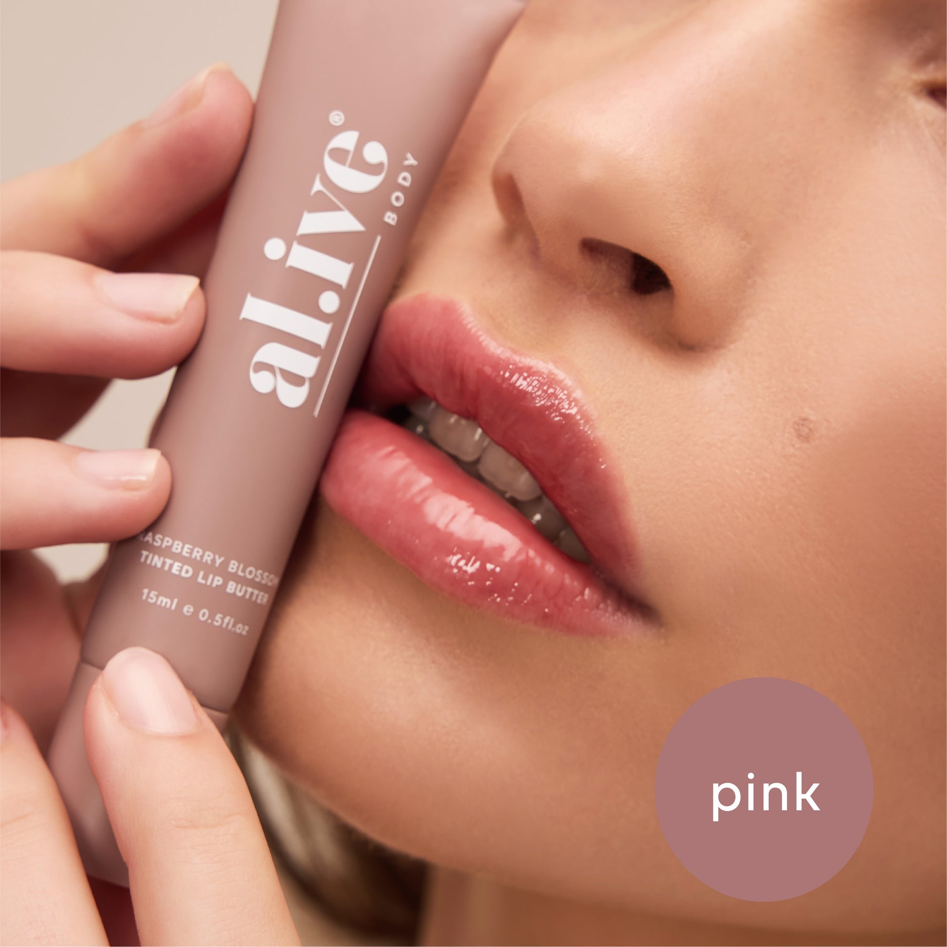 Al.ive Tinted Lip Butter - Raspberry Blossom