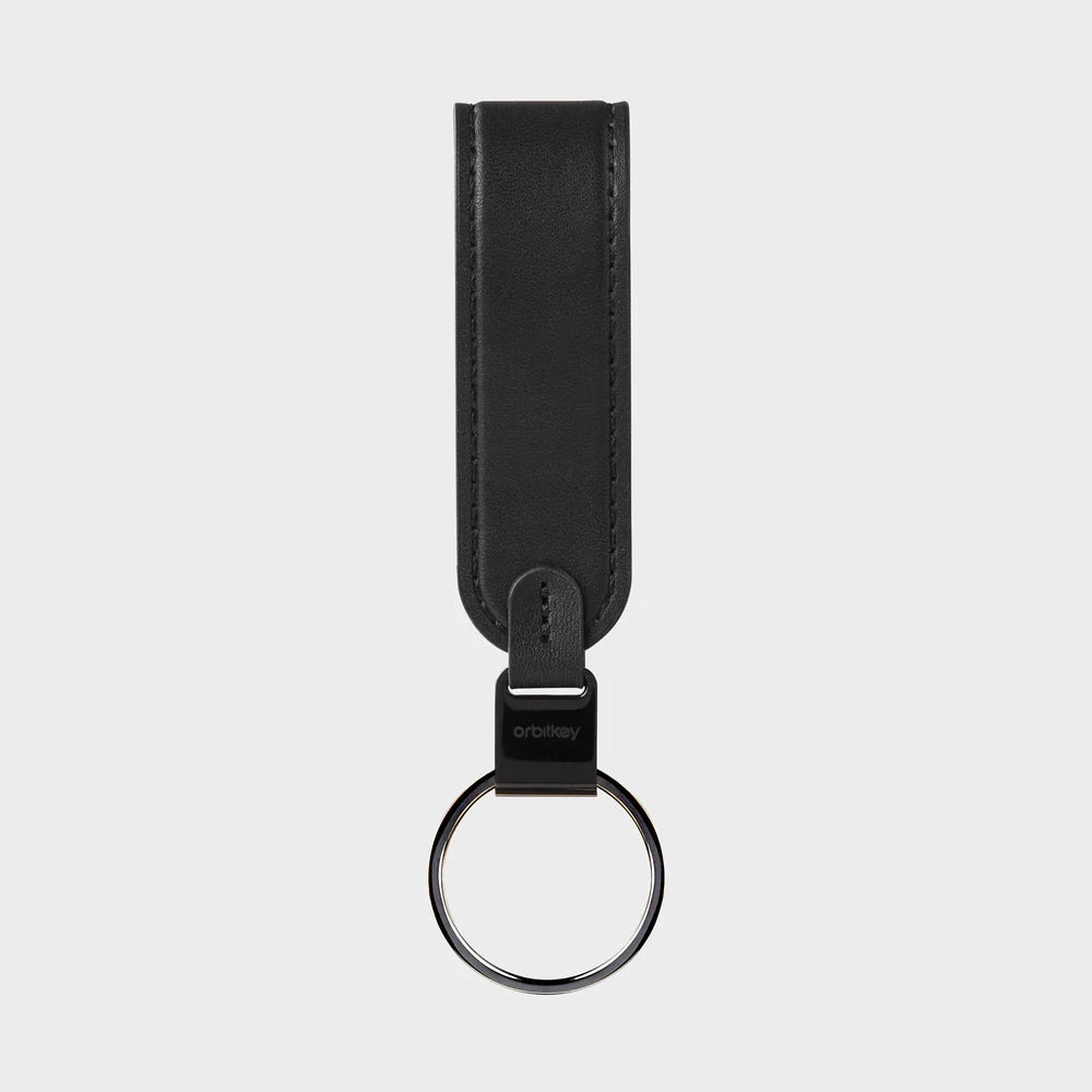 Key Organiser Loop Keychain - Black