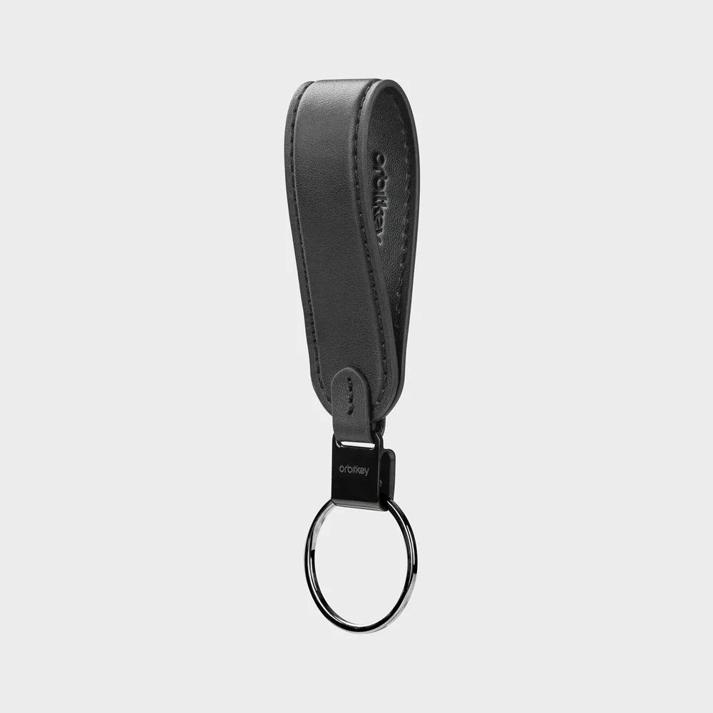 Key Organiser Loop Keychain - Black