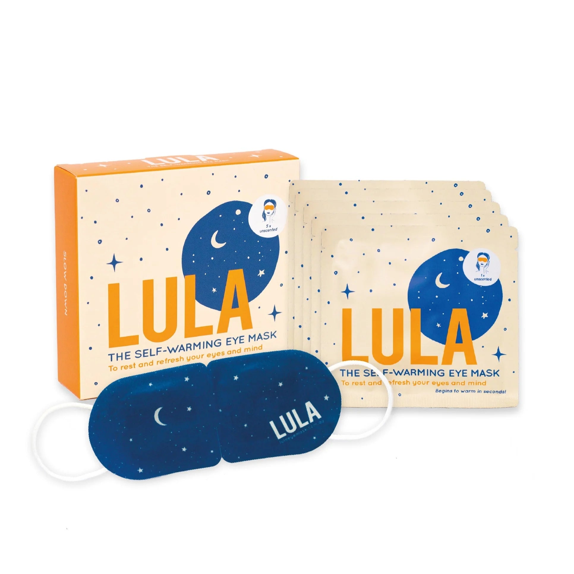 Unscented Self-Warming Eye Mask - 5pk