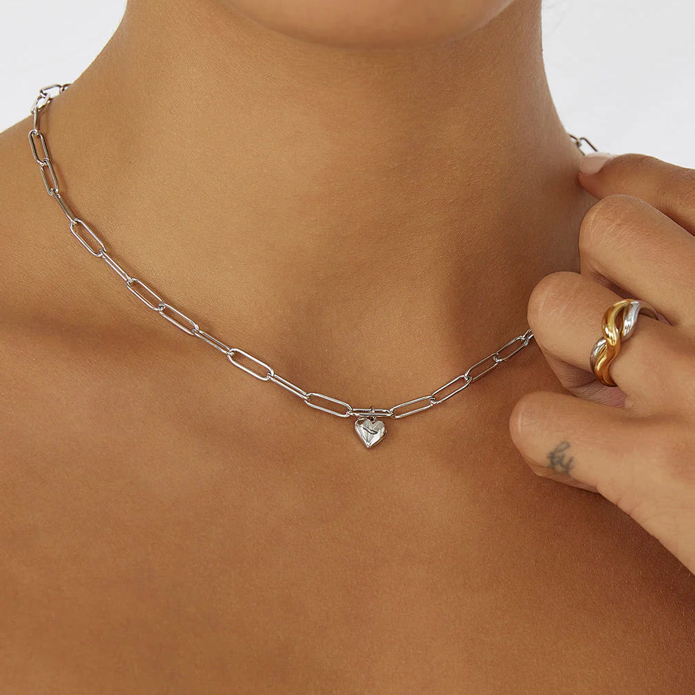 Treasure Silver Necklace