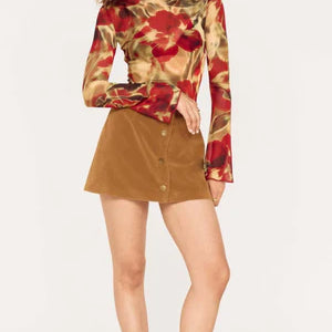 Selma Mesh Top - Floral