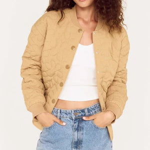 Sanna Puffer Jacket - Stone