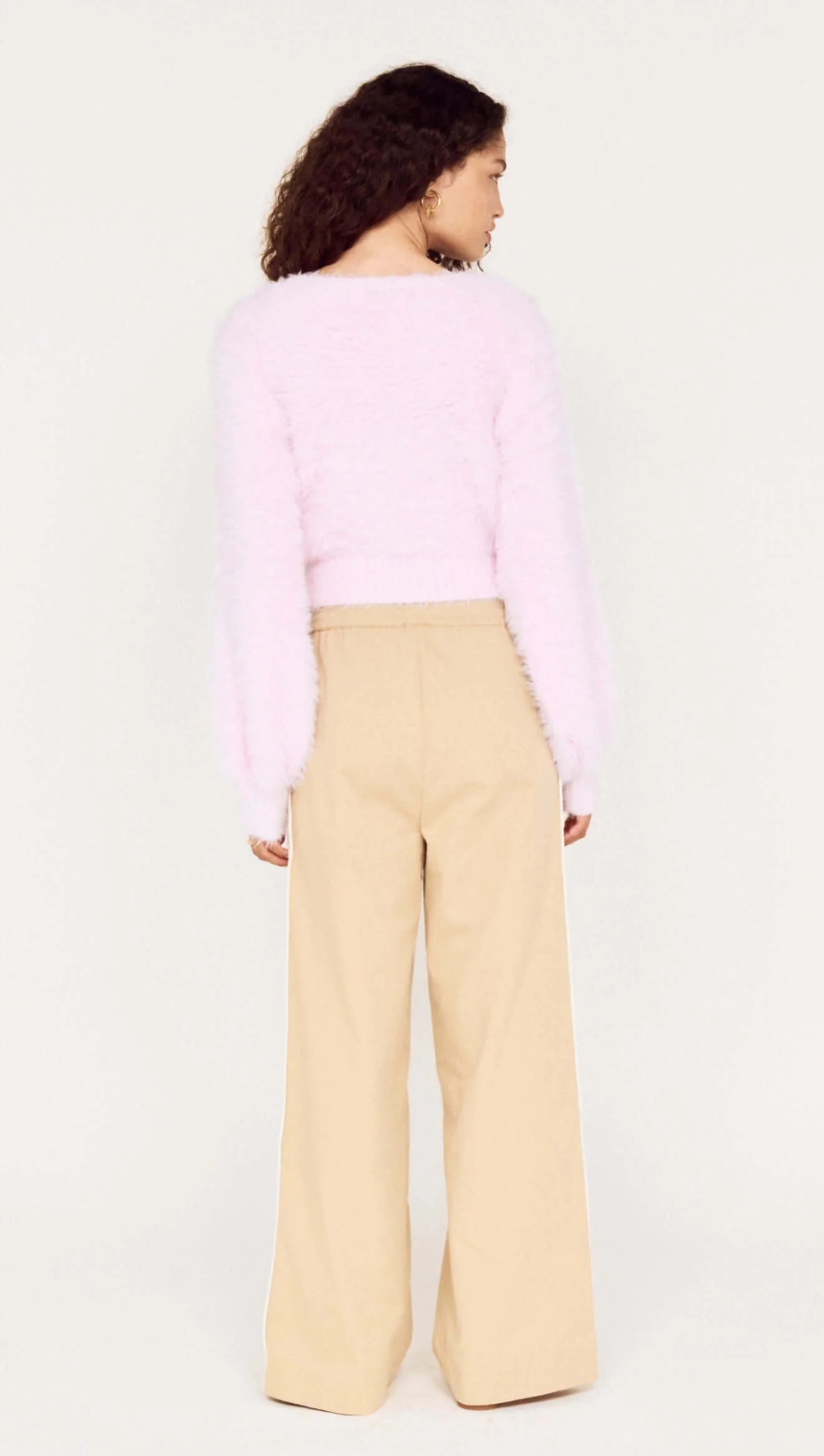 Elara Pull On Pant - Stone