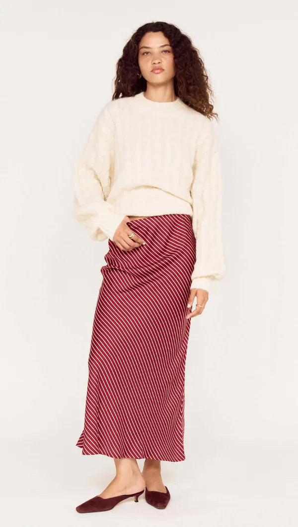 Leni Bias Midi Skirt