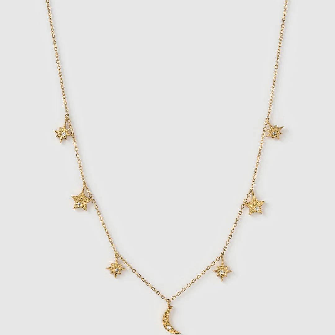 Moondust Gold Necklace