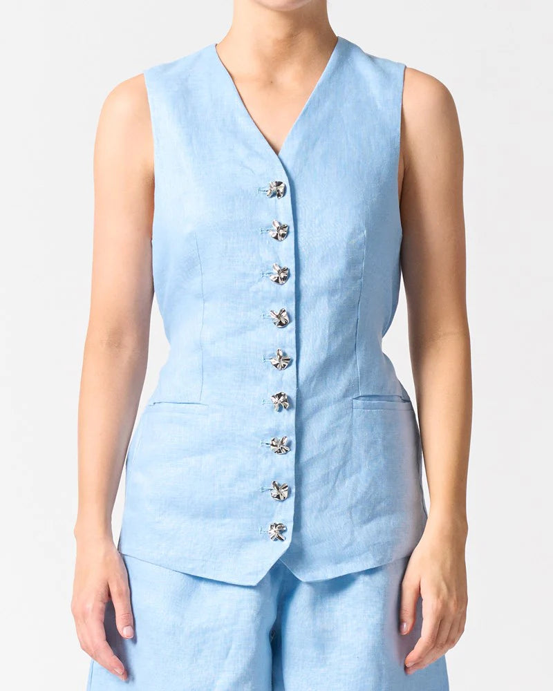 Malta Vest - Sky Blue