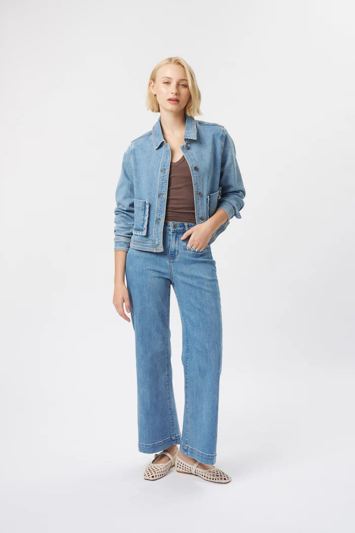 Mila Jacket - 70's Blue