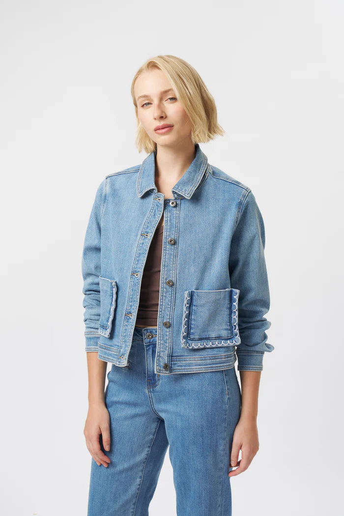 Mila Jacket - 70's Blue
