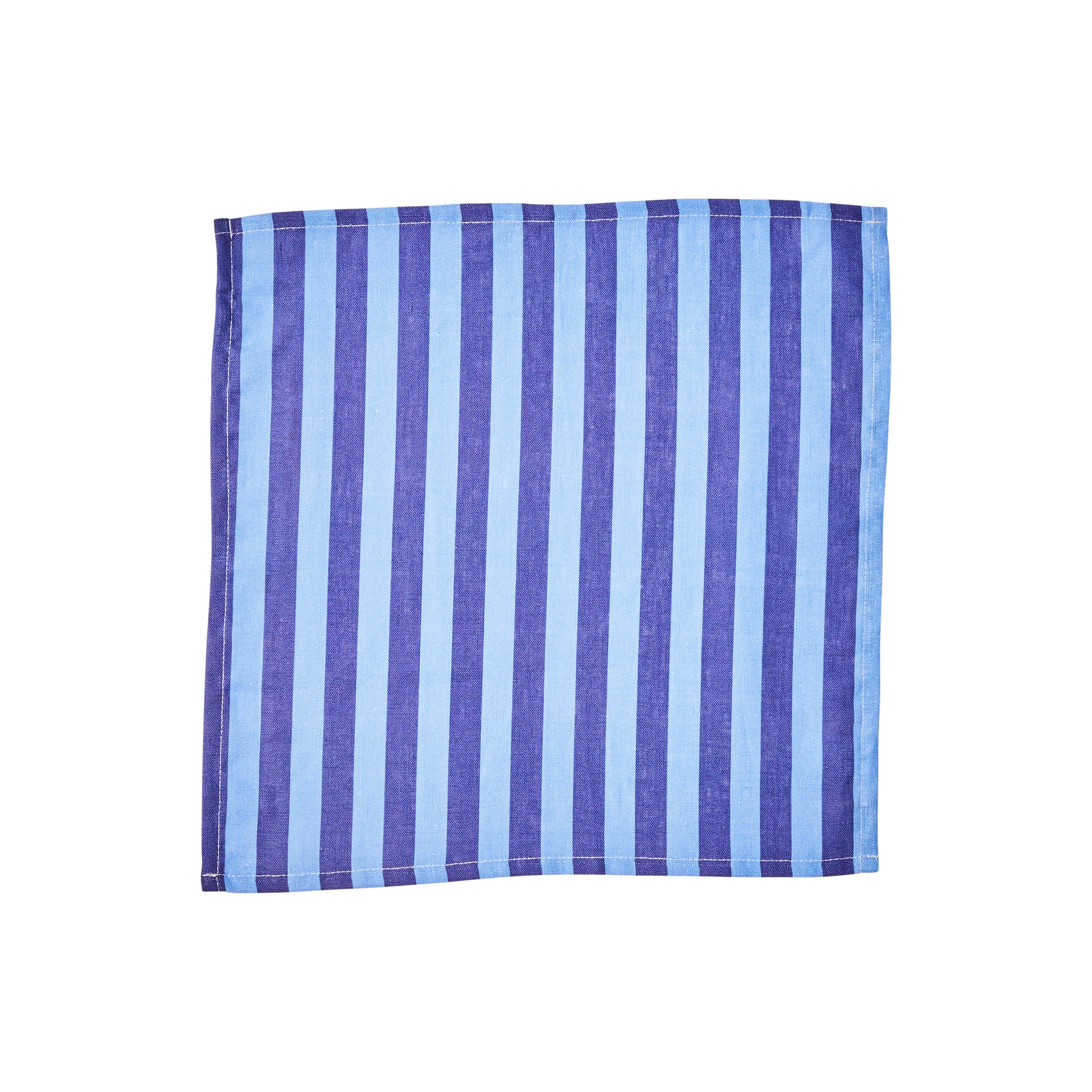 Napkins - Thin Blue Stripe - Set of 4
