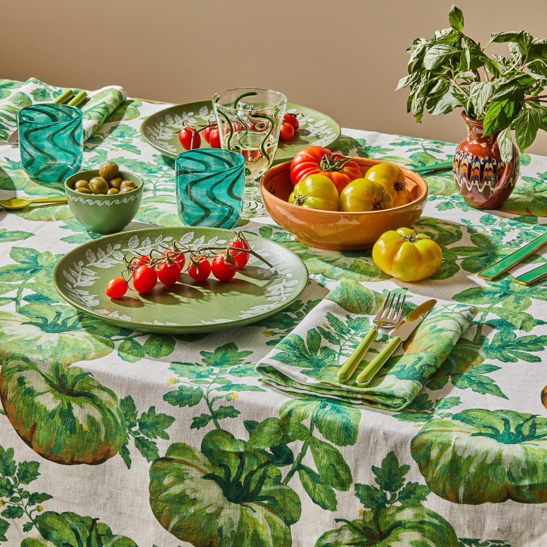 Napkins - Heirloom Green - Set of 4