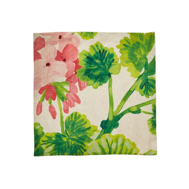 Napkins - Geranium Multi - Set of 4
