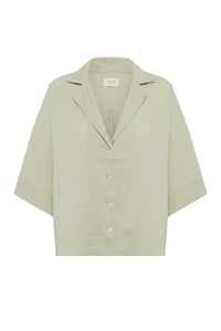 Lounge Linen Shirt - Dew