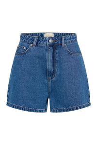 Organic Mom Short - Royal Blue